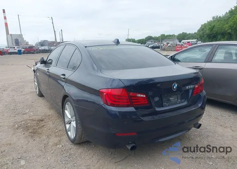 2011 BMW 535I из США, поврежденный, VIN WBAFR7C54BC807183